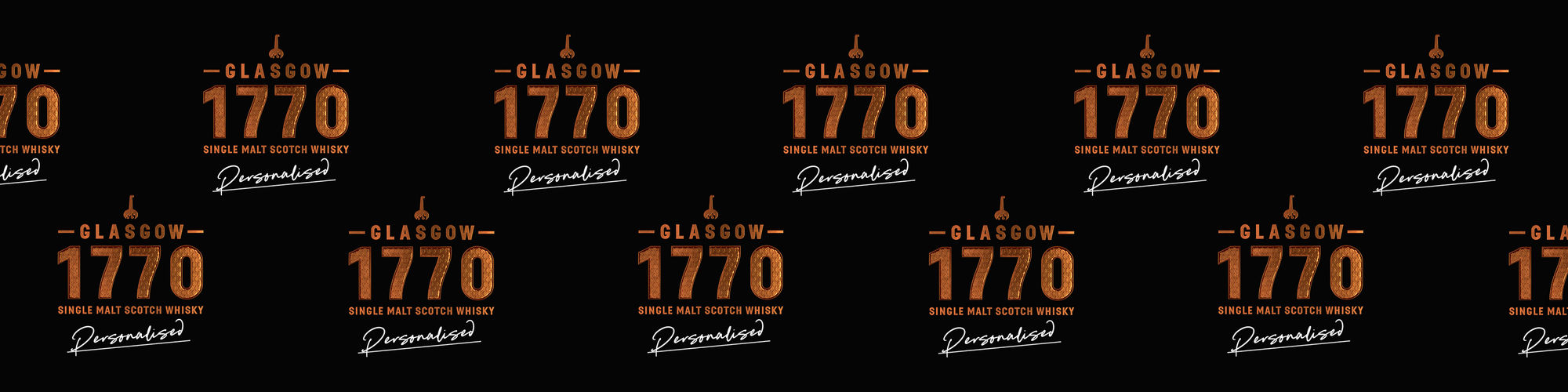 NEW: Glasgow 1770 Single Malt Scotch Whisky Personalised