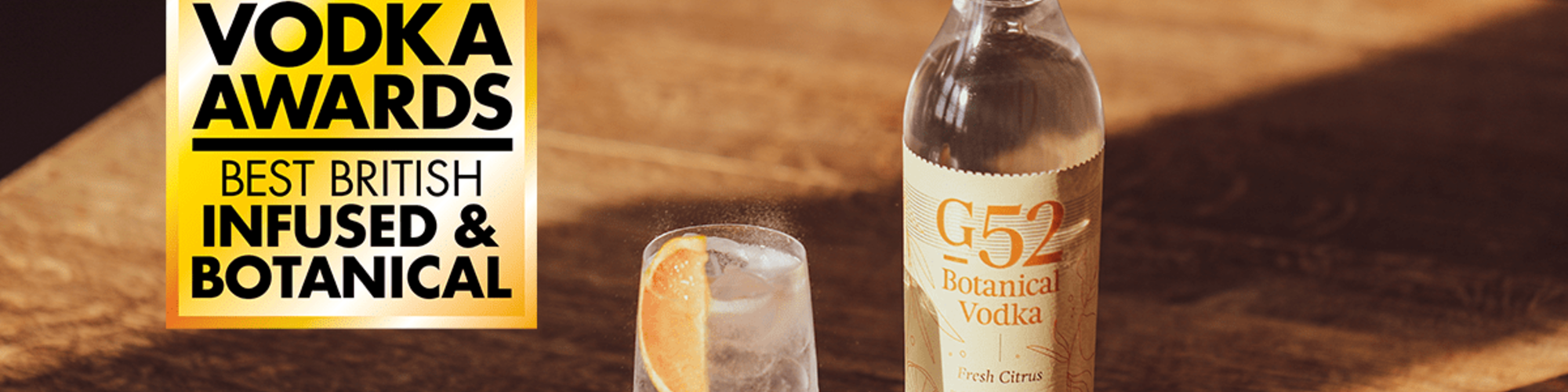 G52 Fresh Citrus Vodka Wins ‘Britain's Best’ & Banditti Club Rum Picks Up Gold