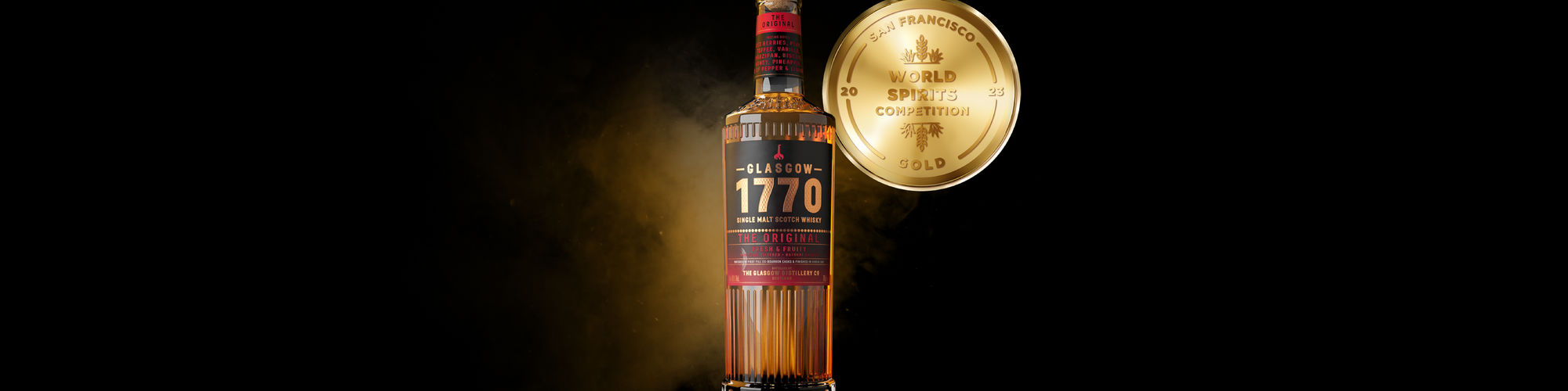 Glasgow 1770 The Original Wins Gold at San Francisco World Spirits Competition