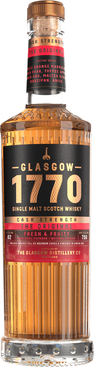 Scrolling image forGlasgow 1770 Cask Strength The Original Batch 02